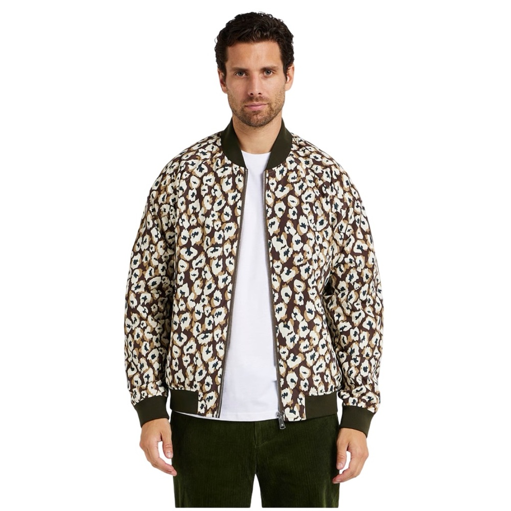 Scotch & Soda Brown and Tan Bomber Jacket - Picture 14 of 14